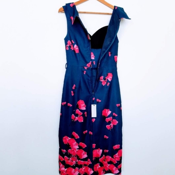 NWT Lindy Bop Pinup Wiggle Dress Size XS - Picture 3 of 12